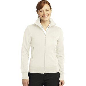 Ladies Nike Full zip Golf Track Jacket White